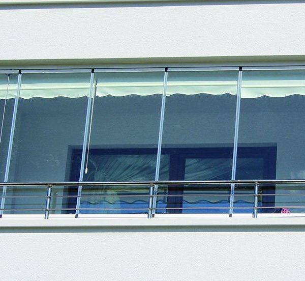 Chiusure per balconi in PVC
