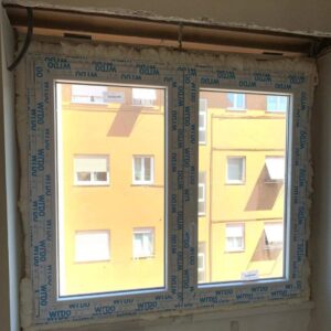 montaggio finestra pvc fatto male
